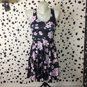 Cherry Blossom Skater Dress